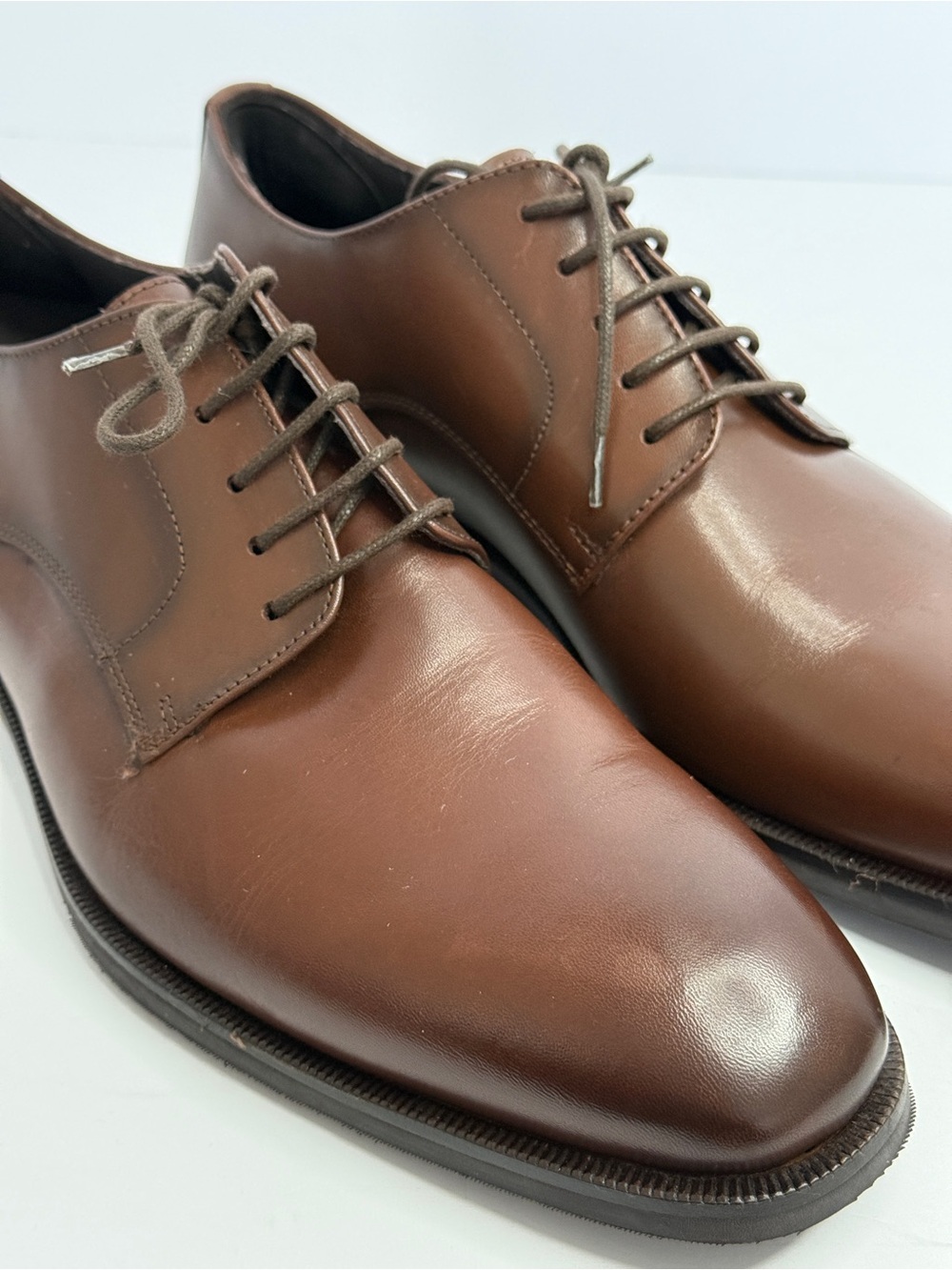 To Boot New York Plain Toe Derby Men Formal Shoes Size 9.5 - Picture 8 of 11